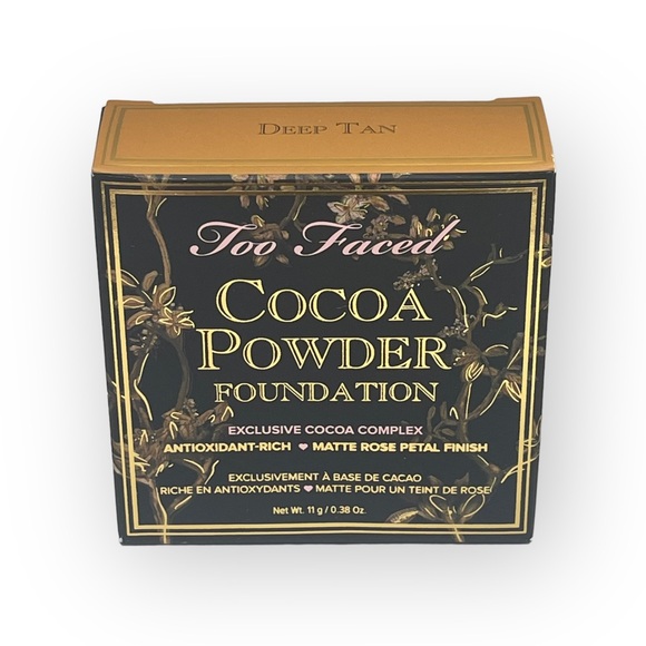 Deadstock: new Too Faced ☻ Cocoa Powder Matte Rose Petal Finish ☻ Deep Tan ☻︎ - Picture 5 of 16
